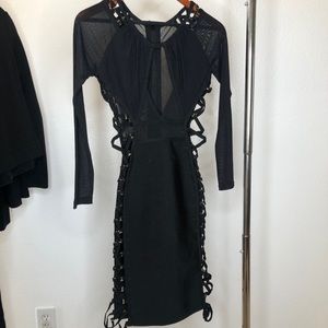 No Brand Bondage Dress